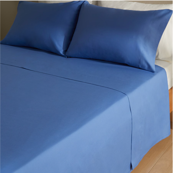 Stella %100 Premium Pamuk Ranforce 2'li 50x70 cm Yastık Kılıfı Lacivert