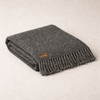 Heritage Tek Kişilik Pure Merino Wool Battaniye Antrasit (Limited)