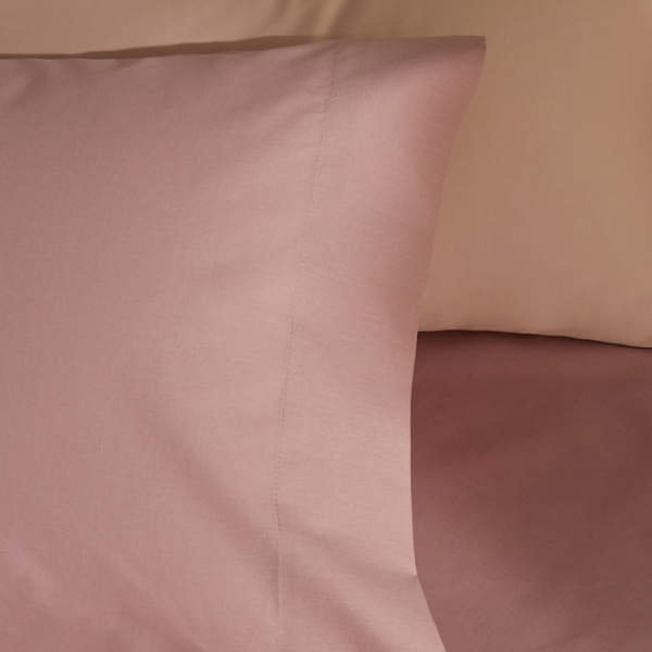 Stella %100 Premium Pamuk Ranforce 2'li 50x70 cm Yastık Kılıfı Pembe