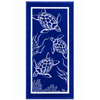 Caretta Pamuk Plaj Havlusu Saks Mavi