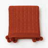 Nova Triko Throw Battaniye 130x150 cm Kiremit