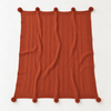 Nova Triko Throw Battaniye 130x150 cm Kiremit