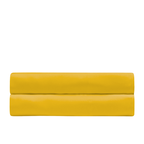 Stella%100 Premium Pamuk Ranforce Çift Kişilik Lastikli Çarşaf 160x200 cm Sarı