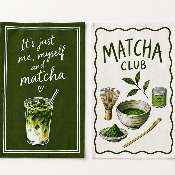 Matcha Club Pamuk Mutfak Havlusu (2'li Set)