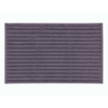 Stripe Pamuk Banyo Paspası 50x80 cm Füme
