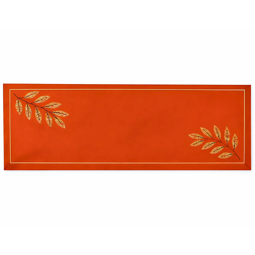 Ruby El Nakışı Tasarım Runner 45x150 cm Tarçın (Limited)