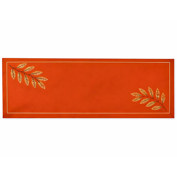 Ruby El Nakışı Tasarım Runner 45x150 cm Tarçın (Limited)