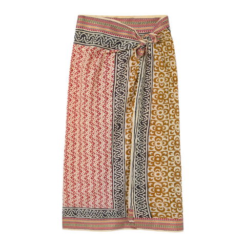 Samira Premium Pamuk Şal/Pareo Terracotta