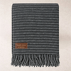 Heritage Tek Kişilik Pure Merino Wool Battaniye Antrasit (Limited)