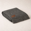 Heritage Tek Kişilik Pure Merino Wool Battaniye Antrasit (Limited)