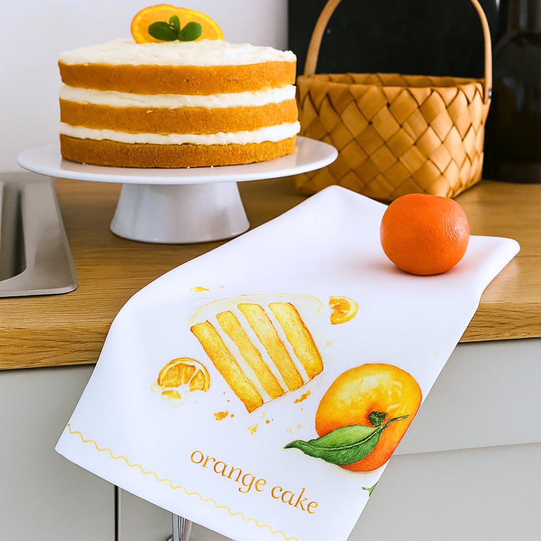 Orange Cake Mutfak Torşonu