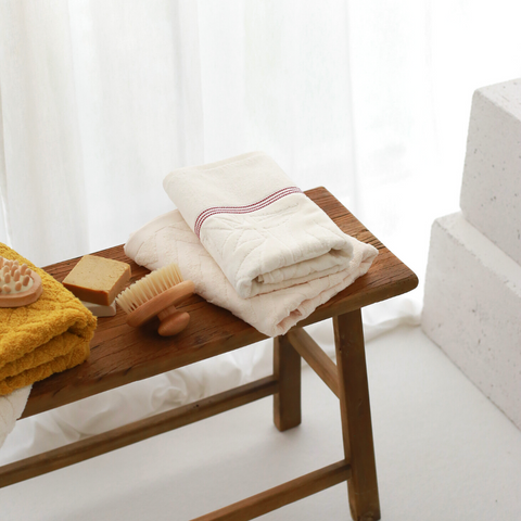 Kiara %100 Pamuk El Havlusu 30x50 cm Beyaz