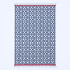 Azulejos Dokulu Pamuk Peştamal Lacivert