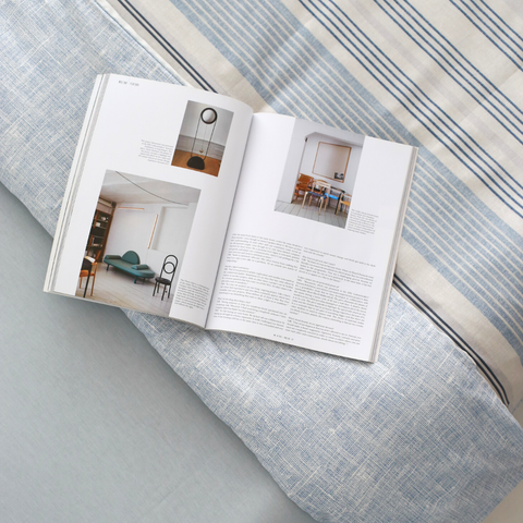 Stripe %100 Pamuk Çift Kişilik Nevresim Takımı 200x220 cm Mavi