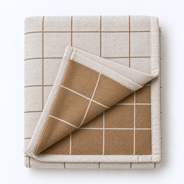 Modena Yün Throw Battaniye Camel