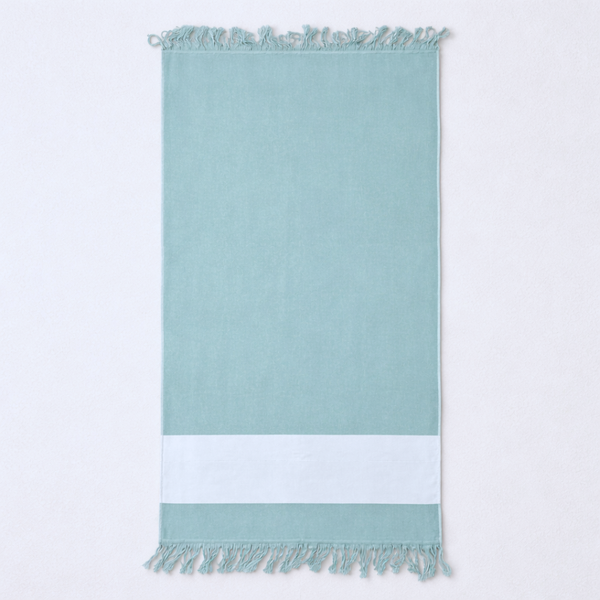 Turquoise Pamuk Havlu Peştamal