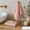 Waffle %100 Pamuk El Havlusu 30x30 cm Pudra