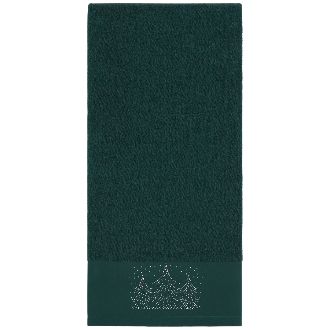 Festive %100 Pamuk Nakışlı Yüz Havlu Seti 50x70 cm