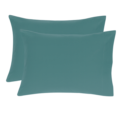 Stella %100 Premium Pamuk Ranforce 2'li 50x70 cm Yastık Kılıfı Petrol Mavisi