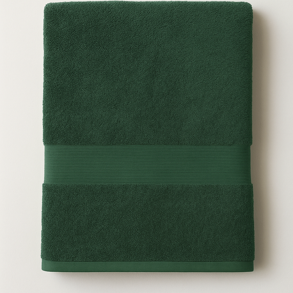 Solid %100 Pamuk Premium Yüz Havlusu 50x70 cm Haki