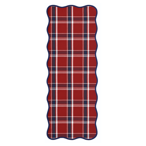 Country Kıvrımlı Runner 45x150 cm Kırmızı