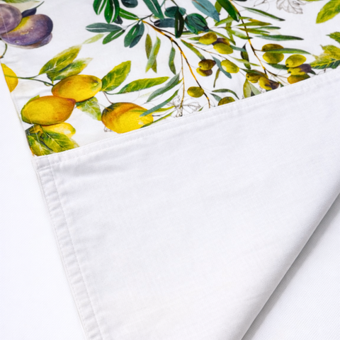 Sorrento Limon Bahçesi Dokuma Runner 45x155 cm