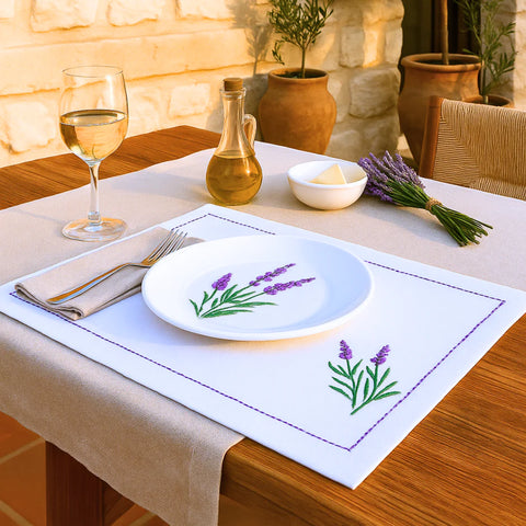 Lavender 6 Kişilik 13 Parça Sofra Seti