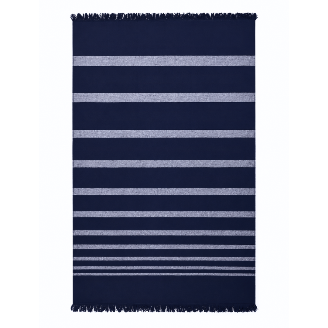 Navy Pamuk Havlu Peştamal