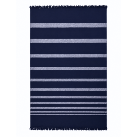 Navy Pamuk Havlu Peştamal