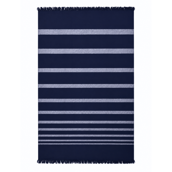 Navy Pamuk Havlu Peştamal
