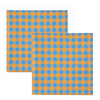 Citrus Pötikare Dokuma Pamuk Leke Tutmaz Peçete 45x45 cm (2'li Set)