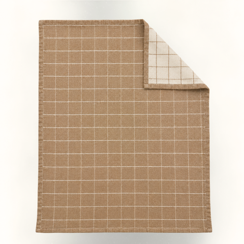Modena Yün Throw Battaniye Camel