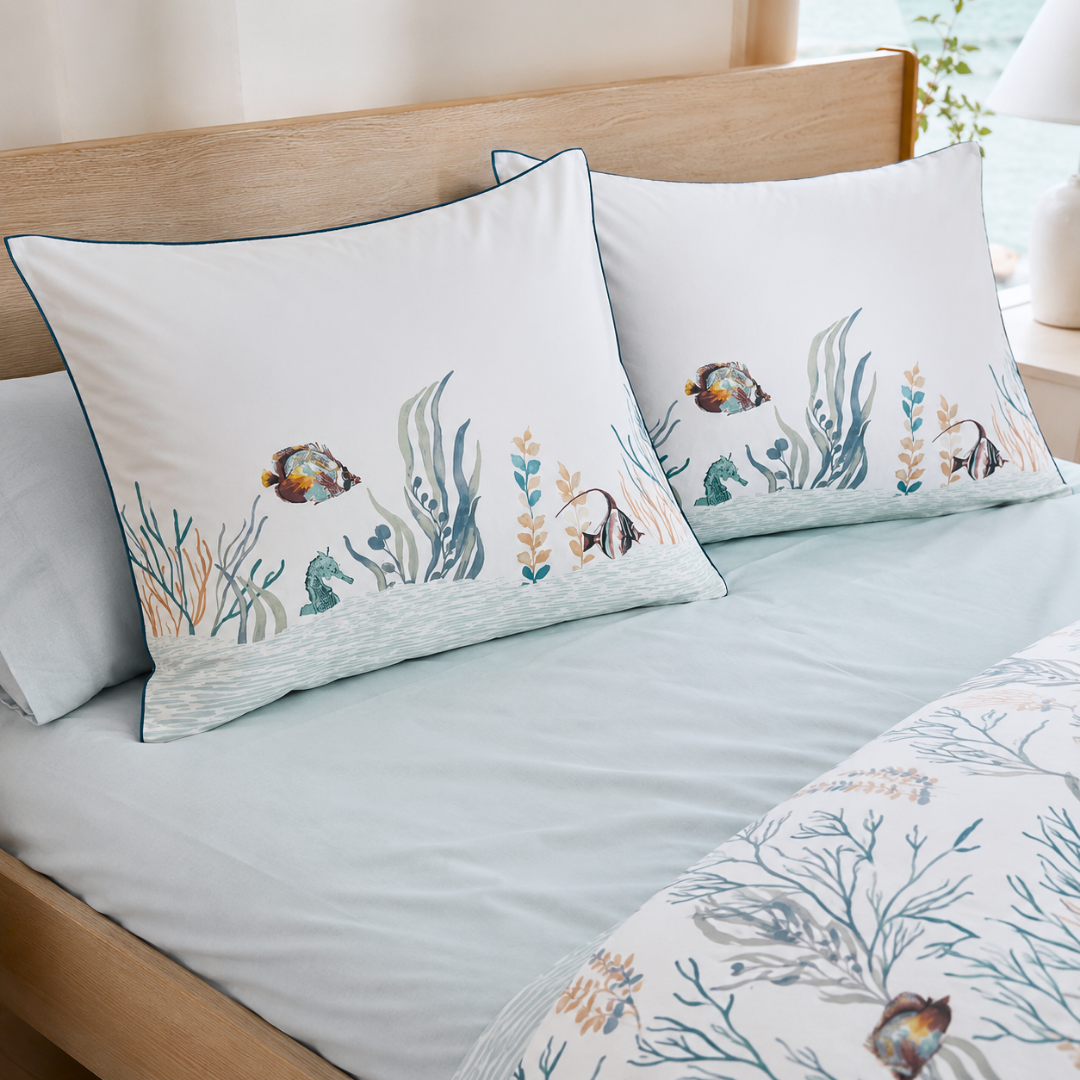 Ocean Premium Pamuk Saten Çift Kişilik Nevresim Takımı 200x220 cm
