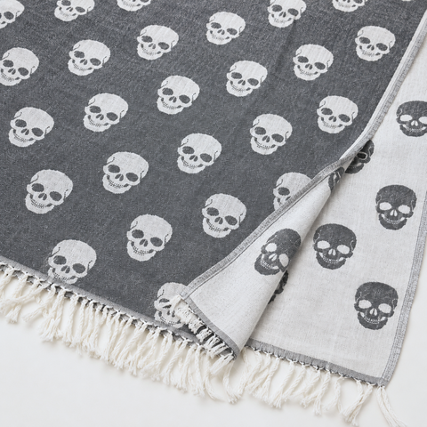 Bone Dokulu Pamuk Peştamal Füme