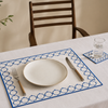 Olympos Nakışlı Kokteyl Peçete Lacivert (6'lı Set)