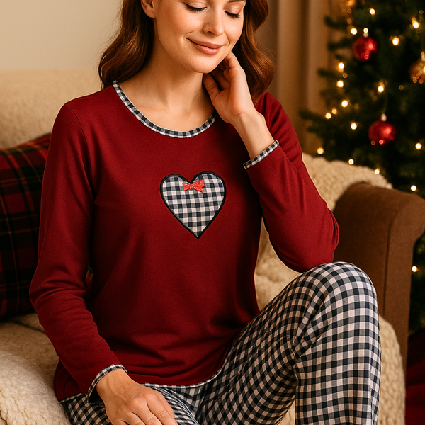 Lupen Pamuk Pijama Takımı