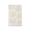 Coral %100 Pamuk Jakarlı Yüz Havlusu 60x100 cm Taş