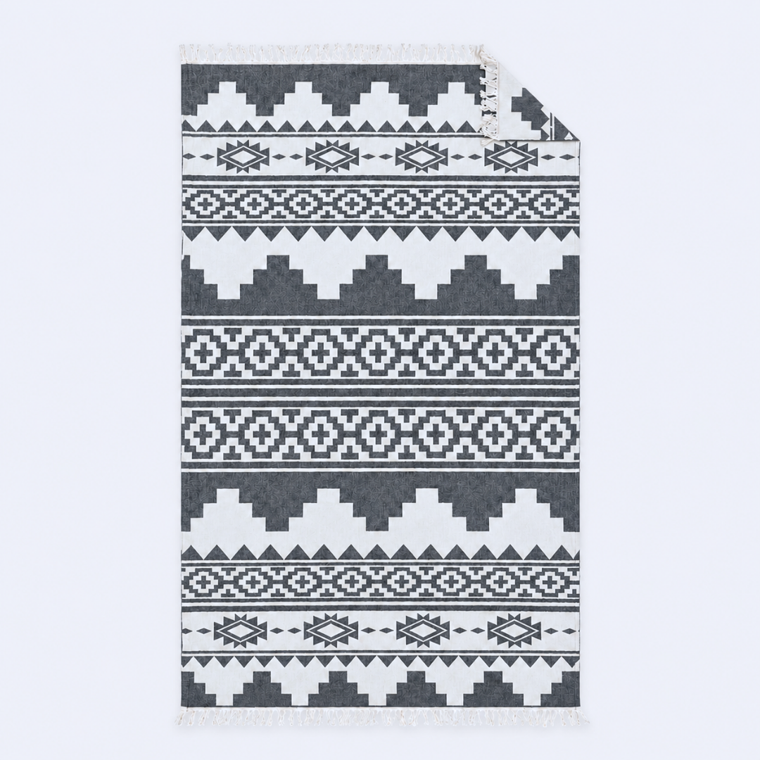 Aztec Dokulu Pamuk Peştamal Füme