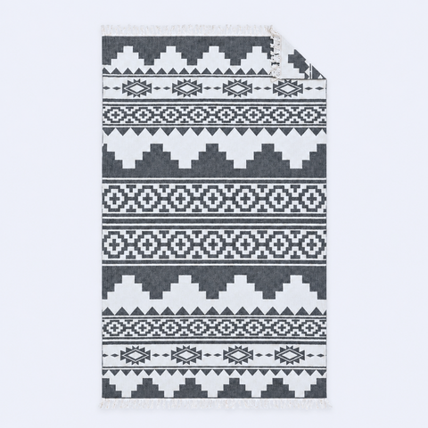 Aztec Dokulu Pamuk Peştamal Füme