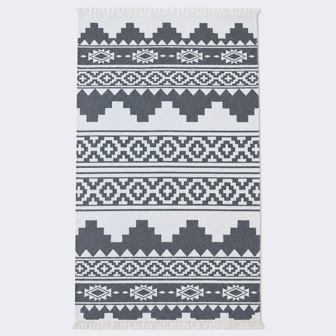 Aztec Dokulu Pamuk Peştamal Füme