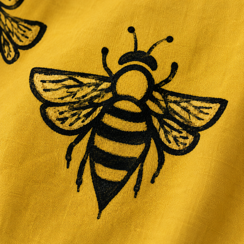 Honey Pamuk Kimono / Sabahlık Safran