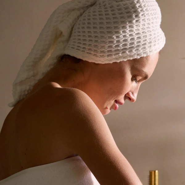 Waffle %100 Pamuk Havlu Beyaz