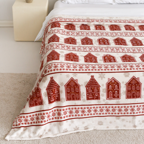 Ginger House Çift Kişilik Welsoft Battaniye 200x220 cm