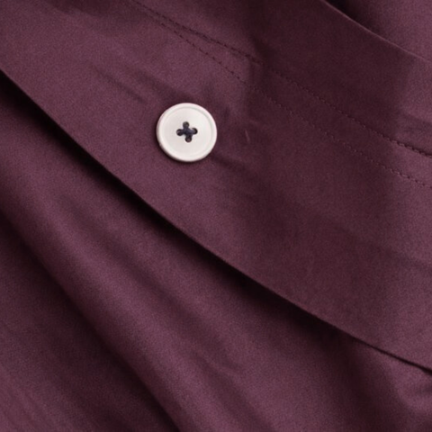 Clara Premium Saten Çift Kişilik Nevresim Takımı 200x220 cm Vişne