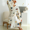 Eyes %100 Pamuk 4 Kat Müslin Kimono Bornoz