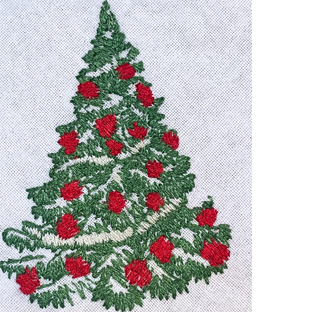 Merrylin Nakışlı Pamuk Ekmek Sepeti Örtüsü 60x60 cm