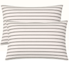 Terra %100 Pamuk Saten 2’li Yastık Kılıfı 50x70 cm Siyah
