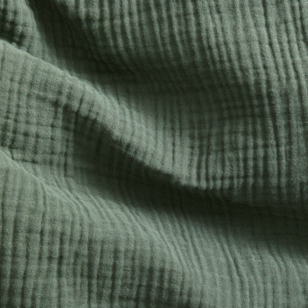 Navigli %100 Pamuk Tek Kişilik Müslin Nevresim Seti 160x220 cm Haki