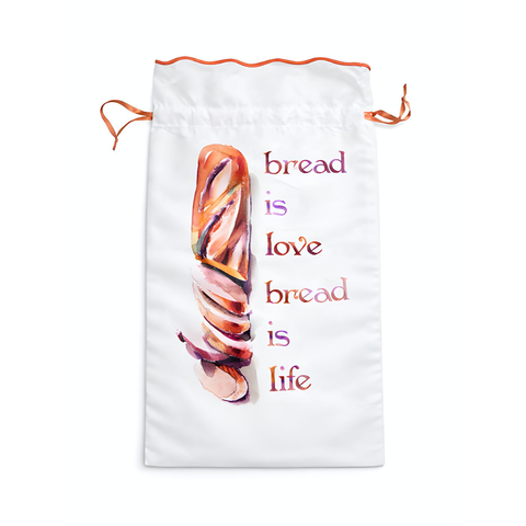 Bread Baskılı Ekmek Çantası
