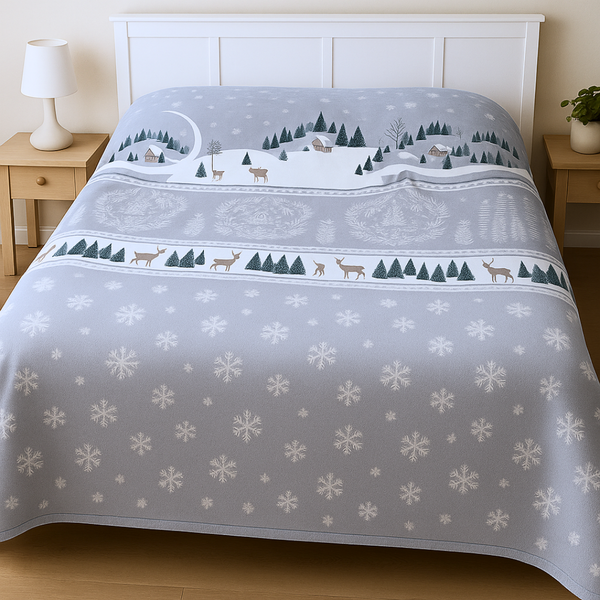 Winter Welsoft Çift Kişilik Battaniye 200x220 cm